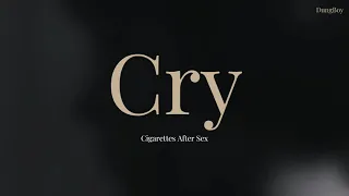 Cry Cigarettes After Sex Vietsub Lyrics 