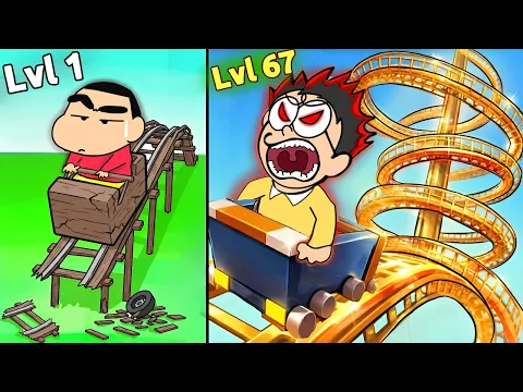 Video Thumbnail: Building Max Lvl Roller Coaster Park!🔥