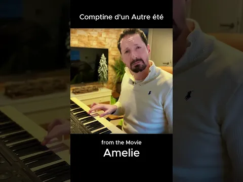 Playing the Iconic Amelie Theme 🎹 #piano #pianocover #frenchmusic