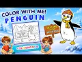 How to Color a Penguin Fun and Easy Coloring Pages for Kids Adults by ColoringHub