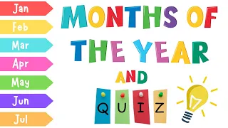 Download Months of the Year: Fun Quiz and Catchy Song for Kids | 4K MP3