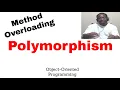 Intro To Polymorphism Method Overloading OOP s Concept 113