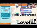 MakeCode Arcade Sprites Gravity and Platforms