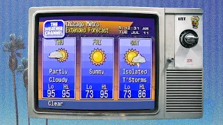 Weather Channel Vaporwave - 5 hours of 90s weather music