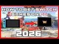 How to dump Switch XCI NSP Keys Firmware onto PC