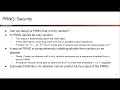 Cryptography5 4 PRNG Security