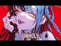 「Nightcore」Sam Smith \u0026 Kim Petras - Unholy (Belle Sisoski Cover) | Lyrics