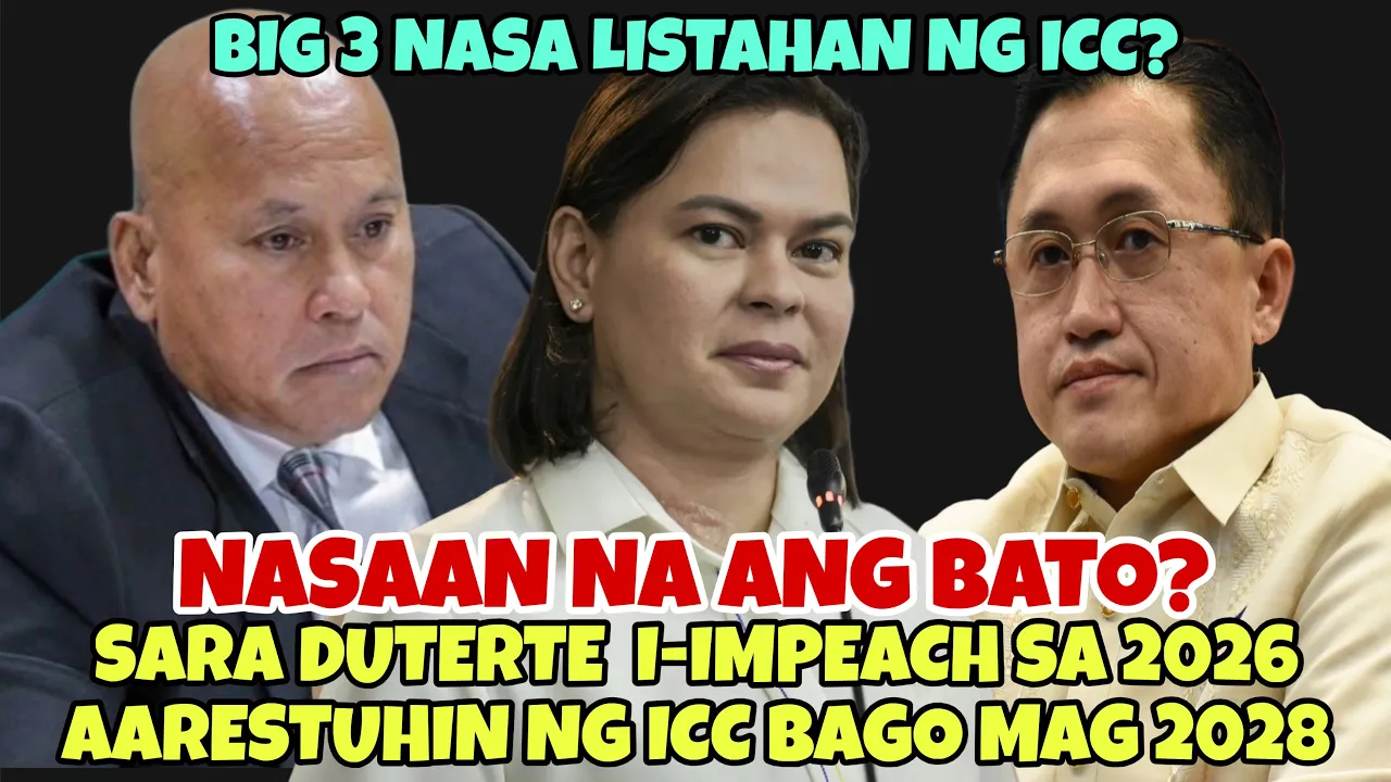 Outline Video BATO DELA ROSA MAG 1 MONTH NG NAGTATAGO!BONG GO SARA DUTERTE AT IBA PA ISUSUNOD NA NG ICC! UBOS DDS!
