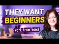 HR Claims Support WITH TRAINING Entry Level Work From Home Jobs For Beginners