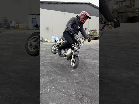 World first Suzuki Pv 250cc kangaroo 360 stoppie🥶