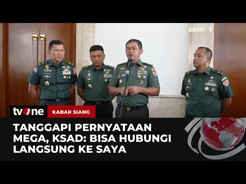 KSAD Tanggapi Pernyataan Ketum PDIP soal Netralitas TNI dalam Pilpres 2024