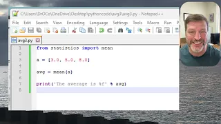 DrO windows python average 3
