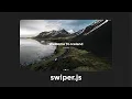 Responsive Touch Slider using Swiper js real world example