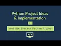 Website Blocker Python Project Python Project for Beginners -