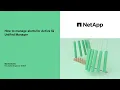 How to manage alerts for Active IQ Unified Manager