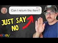 Why I Don t Offer Free Returns on eBay This Policy Costs You Money