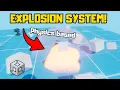 Physics based Explosion System Tutorial