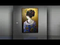 Lagu Geisha N°9 | Hand-Painted Portrait Painting | Frank Wagtmans