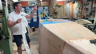 28 May 2024  Half done of glassfibre