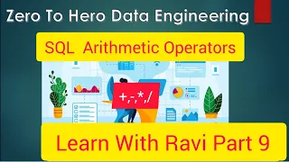 Snowflake Tutorial in Telugu 9 Snowflake SQL Arithmetic operators SQL queries functions
