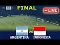 Download Lagu 🔴LANGSUNG : ARGENTINA vs INDONESIA - FINAL FIFA WORLD CUP 2026 | Live Streaming | PES Gameplay