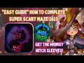 EASY GUIDE HOW TO GET THE WHIMSY WITCH SLEEVES SUPER SCAREY MAZE 2025 Royale High Roblox