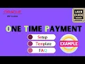 Oracle Fusion Cloud The Ultimate Payables One Time Payment Tutorial