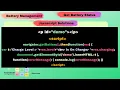 How to get battery status of user system in JavaScript - Battery Management