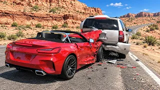 BeamNG.Drive - Luxury Car Crashes #11