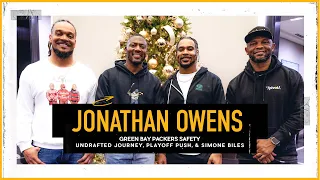 Jonathan Owens Undrafted to Starter NFL Playoff Push Wife Simone Biles Mental Health The Pivot