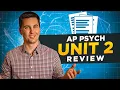 AP Psychology Unit 2 Summary