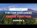 CHAPTER 8 S4 FRIEND FUNCTIONS FUNCTION OVERLOADING