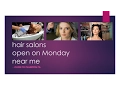 Hair Salons Open On Monday Near Me by Fullerton PA -