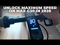 Unlock Ninebot MAX G30 Speed ScooterHacking Utility Step-by-Step Guide