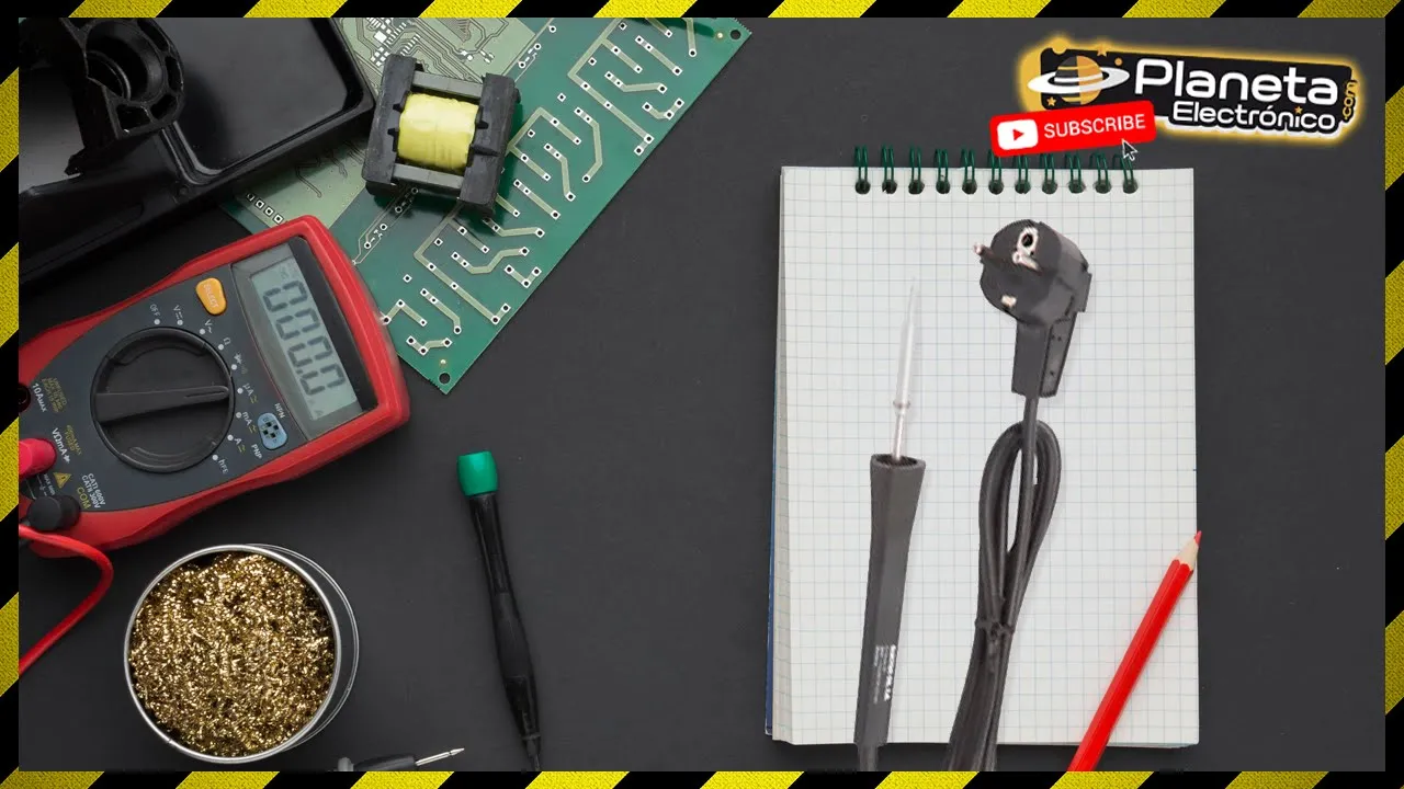 🏫 8 "Soldadura por cautin o soldador de punta" Curso Práctico de Electrónica