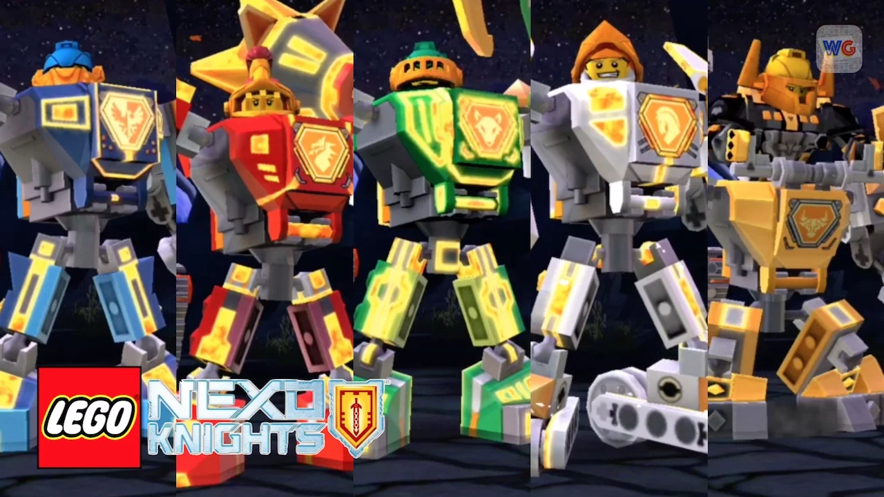 Battle Suits Test Clay - LEGO NEXO KNIGHTS - Chapter 4: Battle Suits