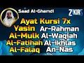 Download Lagu Ayat Kursi 7x,Surat Yasin,Ar Rahman,Al Waqiah,Al Mulk,Al Kahfi,Ikhlas,Falaq,An Nas By Saad Al Ghamdi