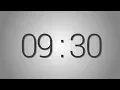 9 Minutes 30 seconds countdown Timer - Beep at the end Simple Timer nine min thirty sec