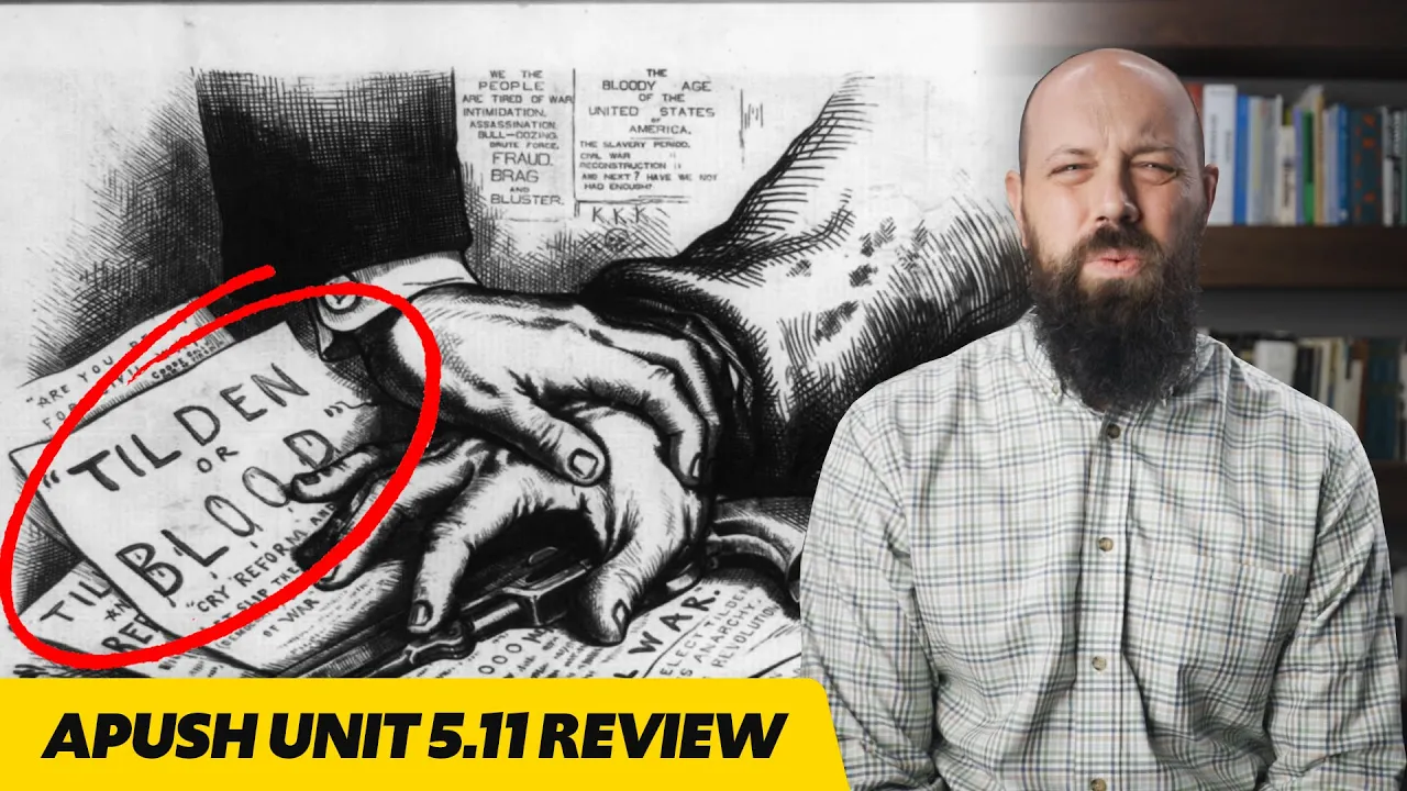 Outline Video The FAILURE of RECONSTRUCTION [APUSH Review Unit 5 Topic 11] Period 5: 1844-1877