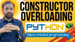 Lec-63 constructor overloading in python object oriented programming python full course