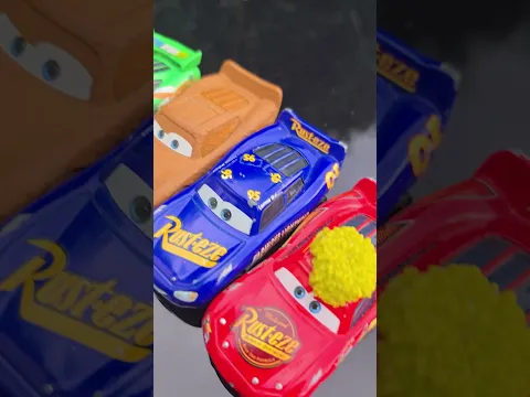 Different Colour Disney cars and comparison compilation