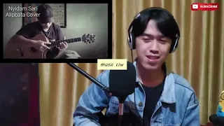 Download 121 sekali Pukull Gitarnya Berubah Jadi Gamelan   Alip Ba Ta Nyidam Sari   The Best Reaction teks In MP3