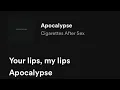 Download Lagu Cigarettes After S€X -  Apocalypse
