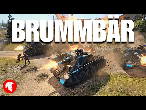 Don't Annoy The Mighty BRUMMBÄR! - 4vs4 - Wehrmacht - Company of Heroes 3
