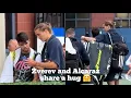 Download Lagu Alexander Zverev and Carlos Alcaraz share hug and friendly moment off the court at US Open 2025