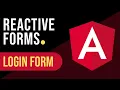 Creating a login form in Angular