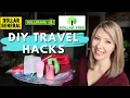 DOLLAR STORE travel hacks cheap PACKING tips essentials