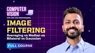 Image Filtering Averaging vs Median vs Bilateral vs Gaussian