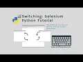 Switching Among Windows Selenium Python How to switch tabs in selenium python