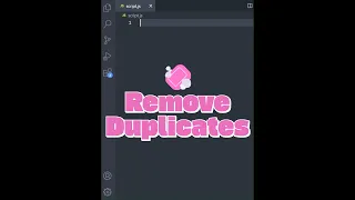 Remove Duplicates from String